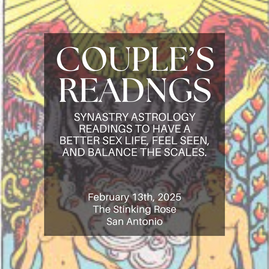 Couple's Astrology Readings ( In-Person at The Stinking Rose)