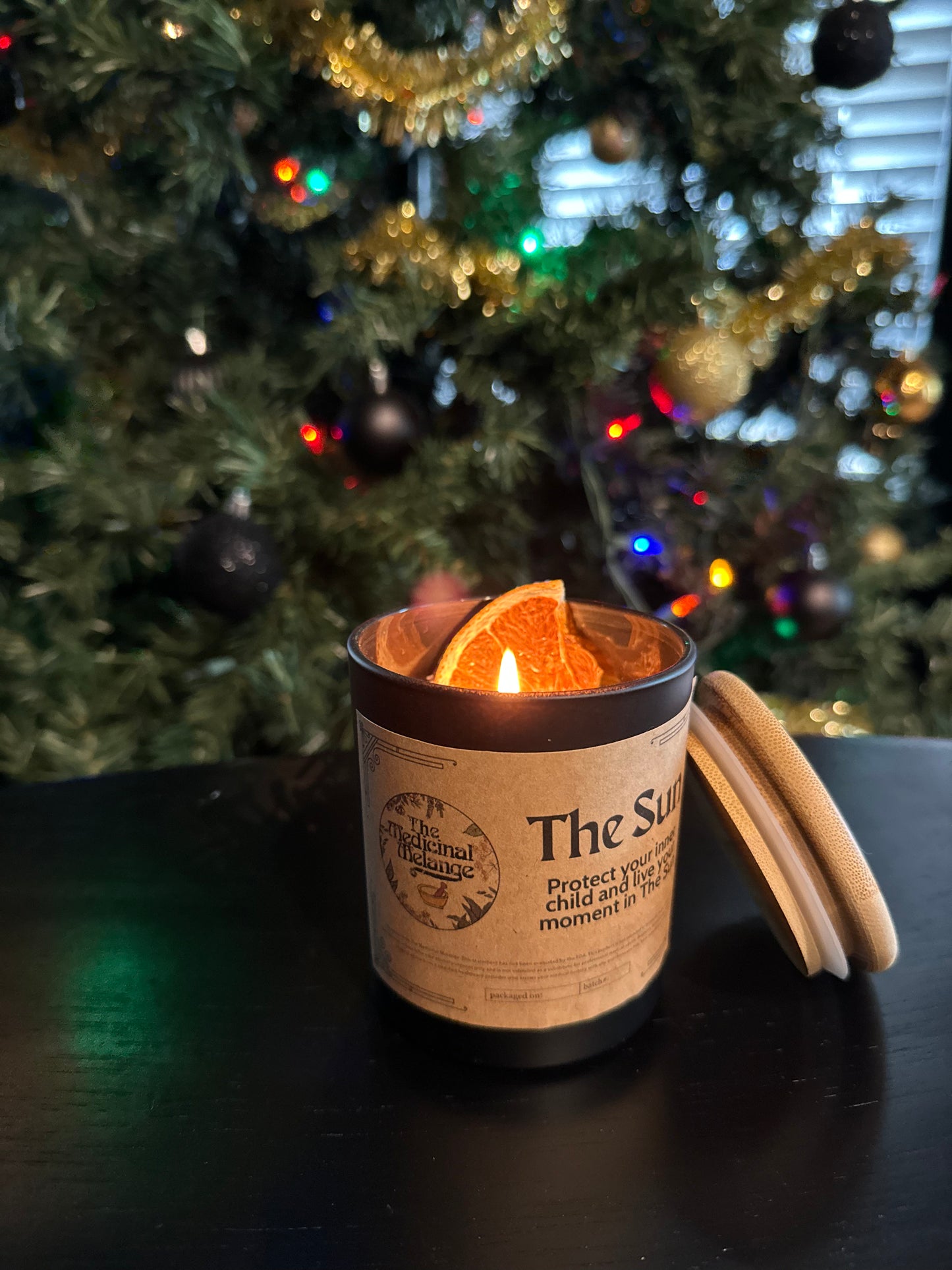 Hand Poured Holiday Candle "The Sun" (11oz)