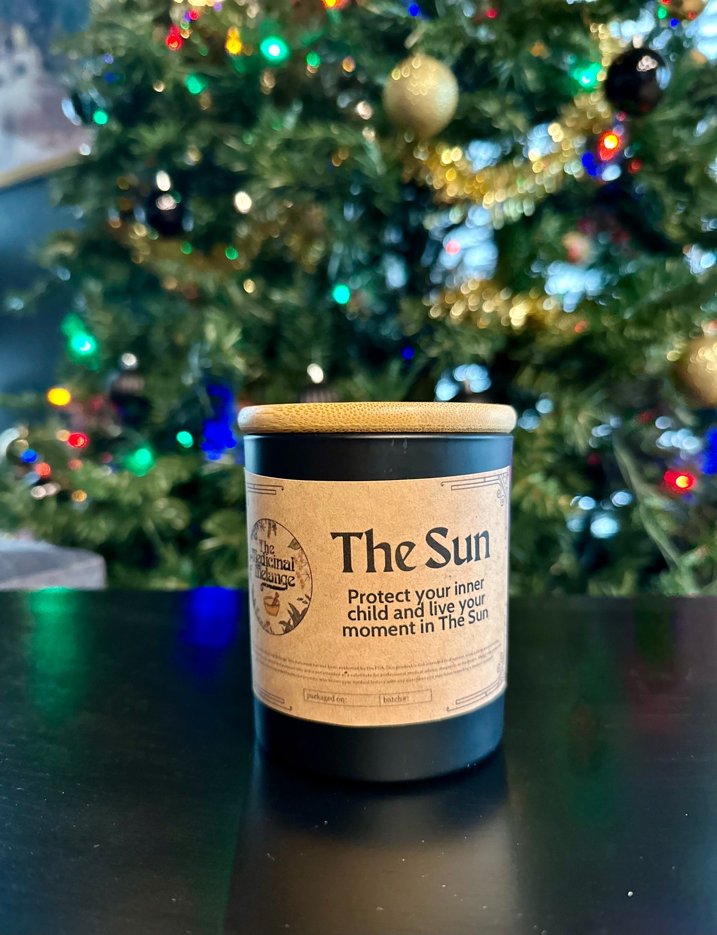 Hand Poured Holiday Candle "The Sun" (11oz)